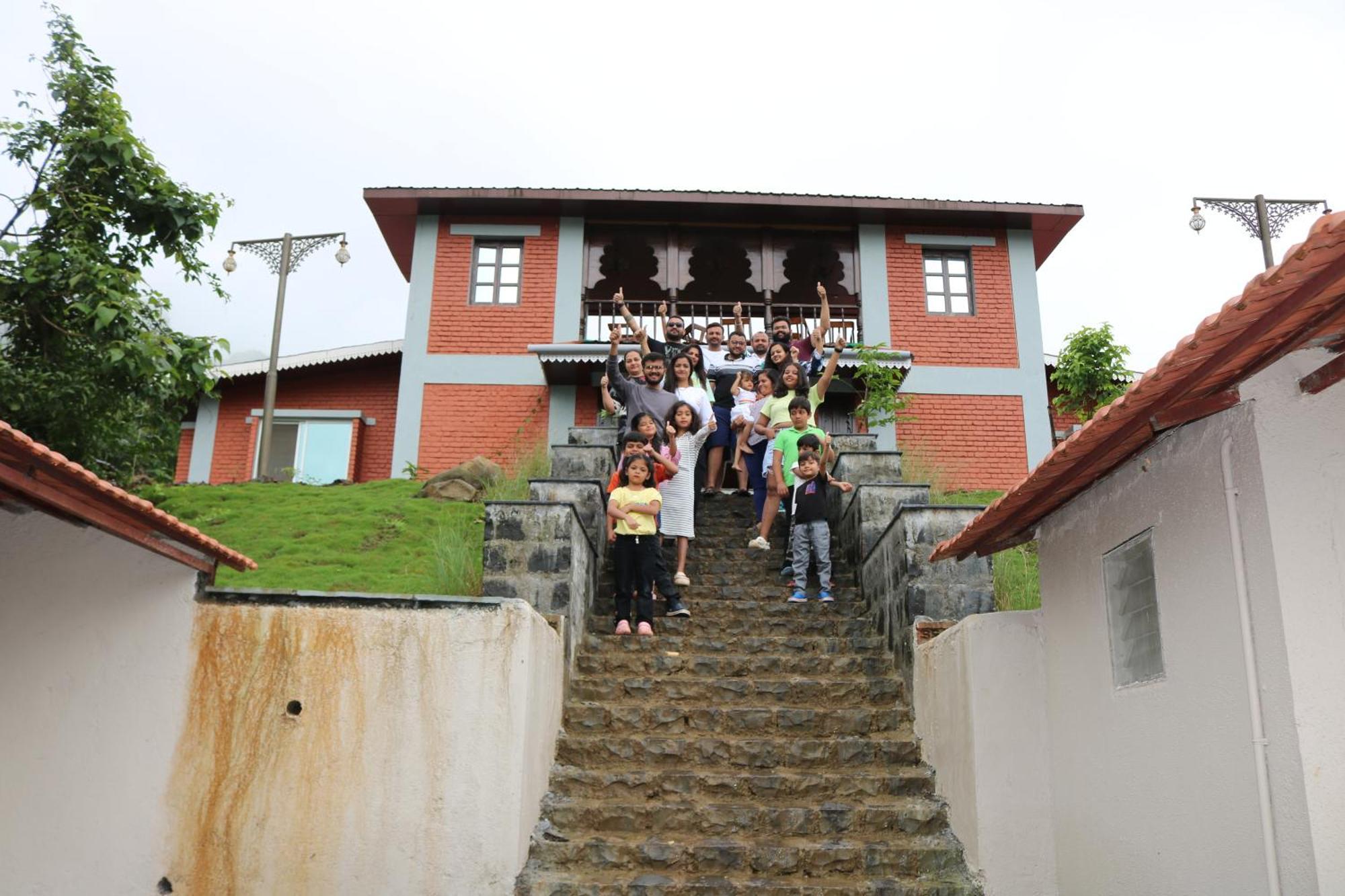 Shinde'S Tikona Valley Farm Villa Pune Bagian luar foto