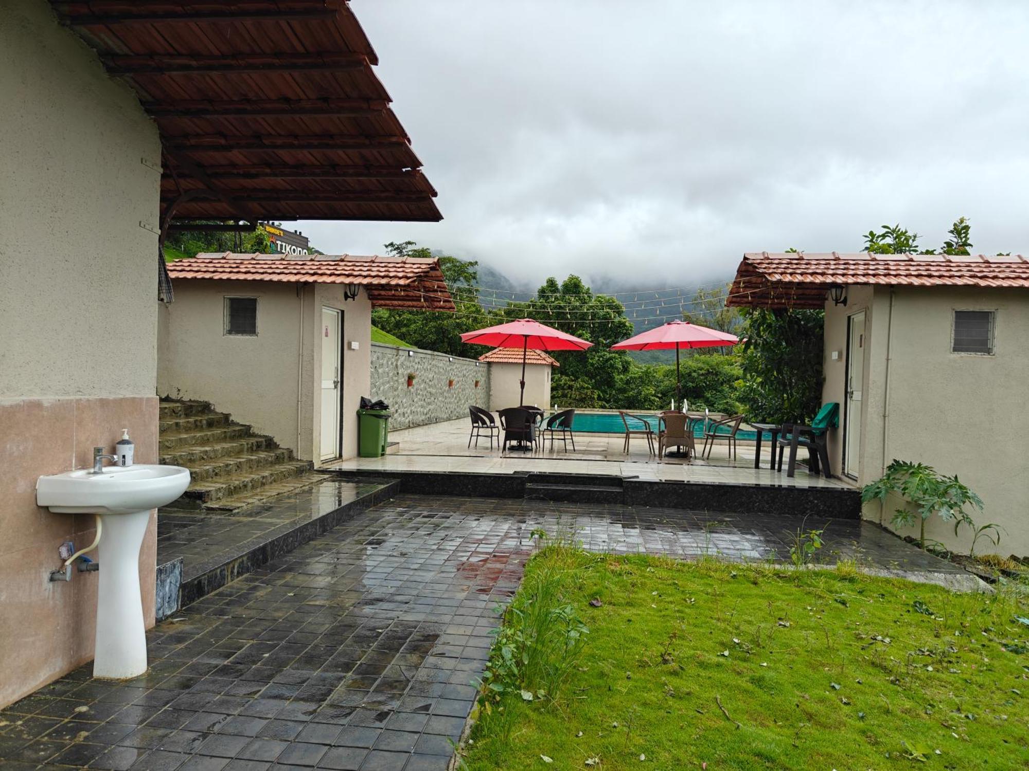 Shinde'S Tikona Valley Farm Villa Pune Bagian luar foto