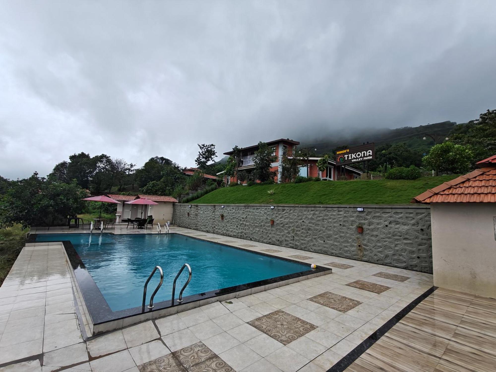 Shinde'S Tikona Valley Farm Villa Pune Bagian luar foto